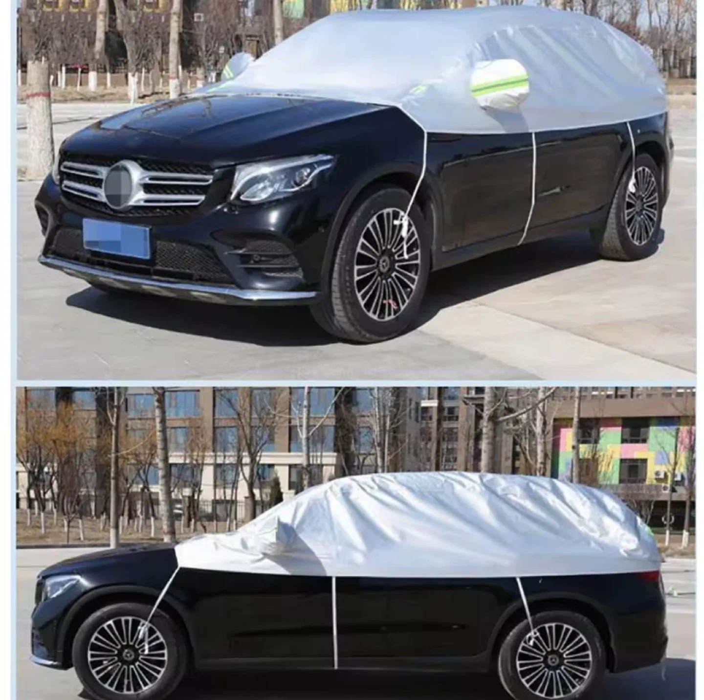 New Pack Car Windshield Snow Cover image indicator(3)