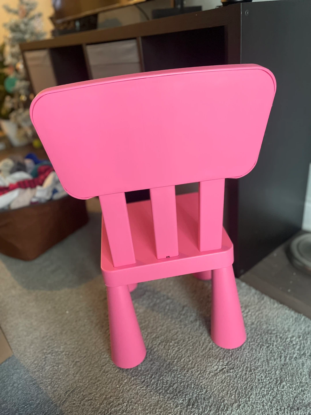 IKEA Mammut Pink Children's Chair - photo 2