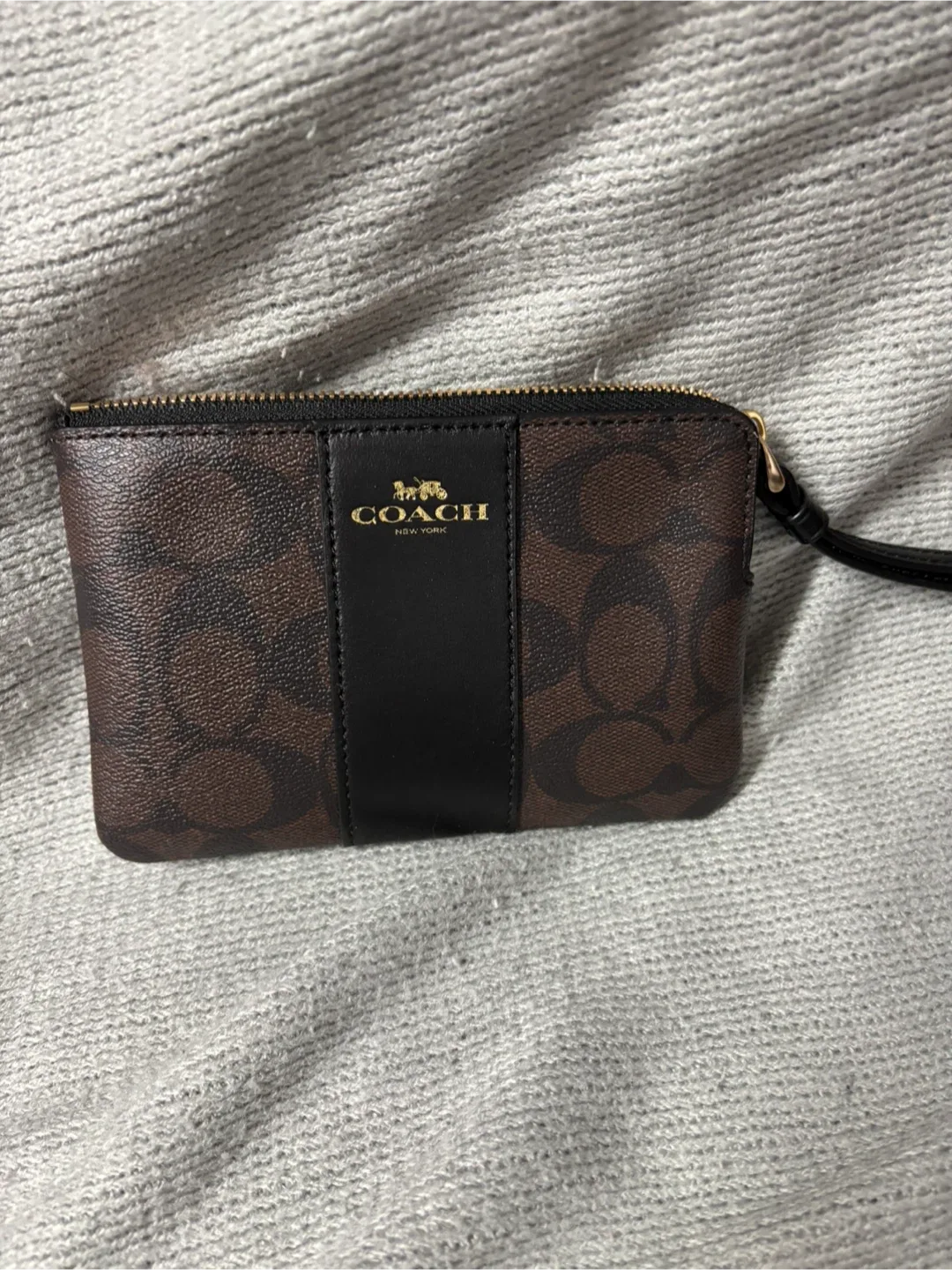 Coach Wristlet - Brown