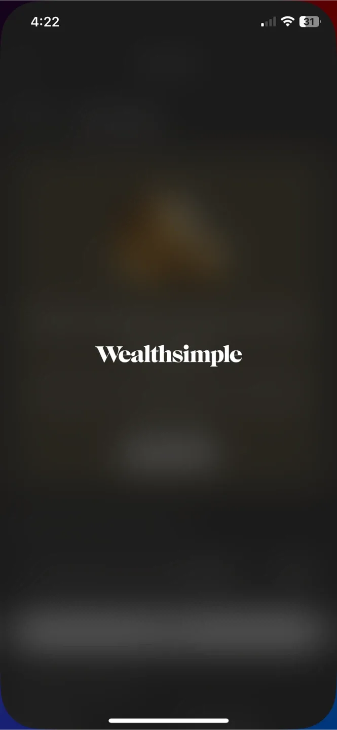 Earn 25$ For Free Through Wealth Simple