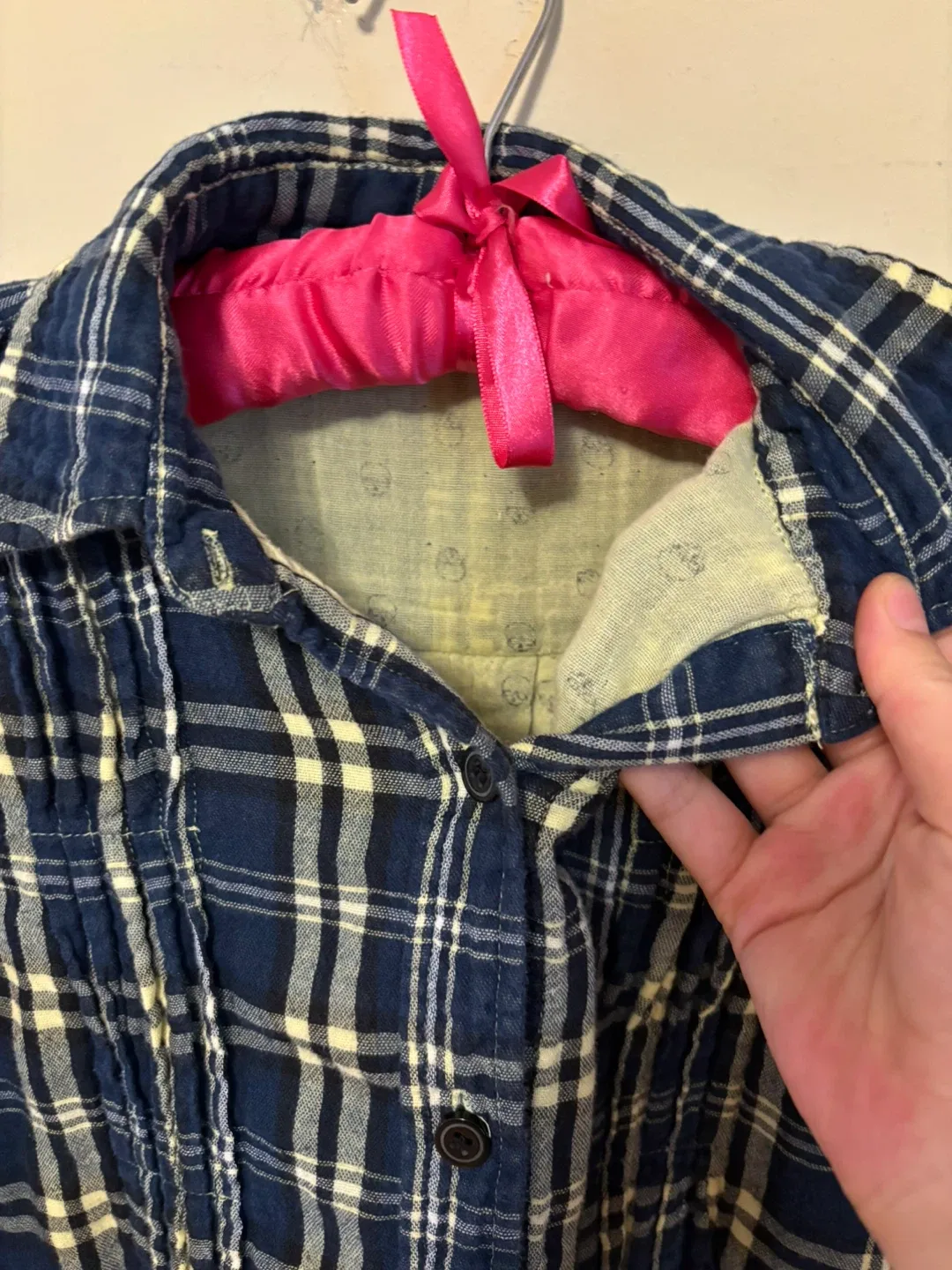 Urban Now Blue Plaid Shirt S image indicator(3)