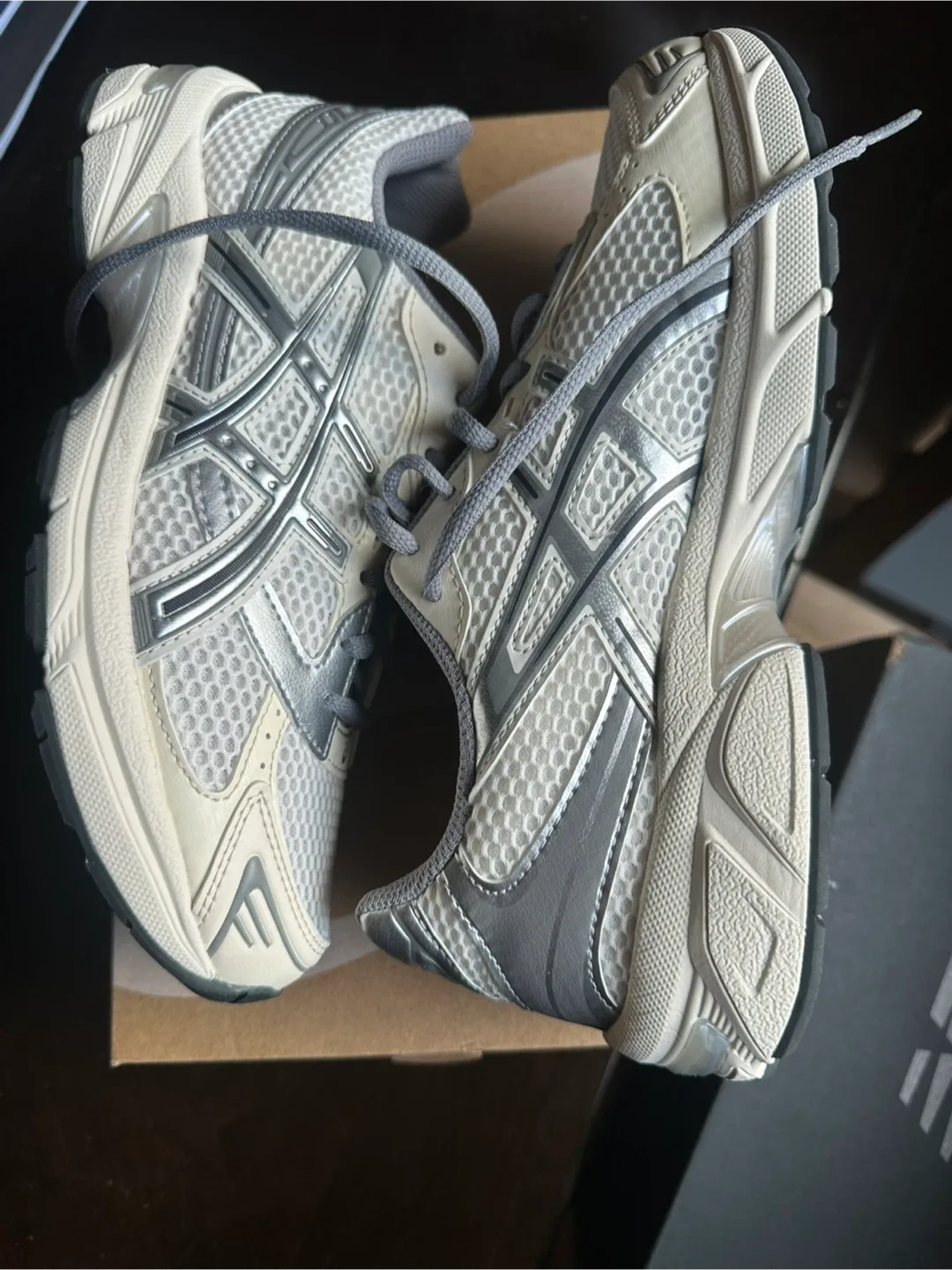 Asics Gel-1130 Cream/Pure Silver, US 8