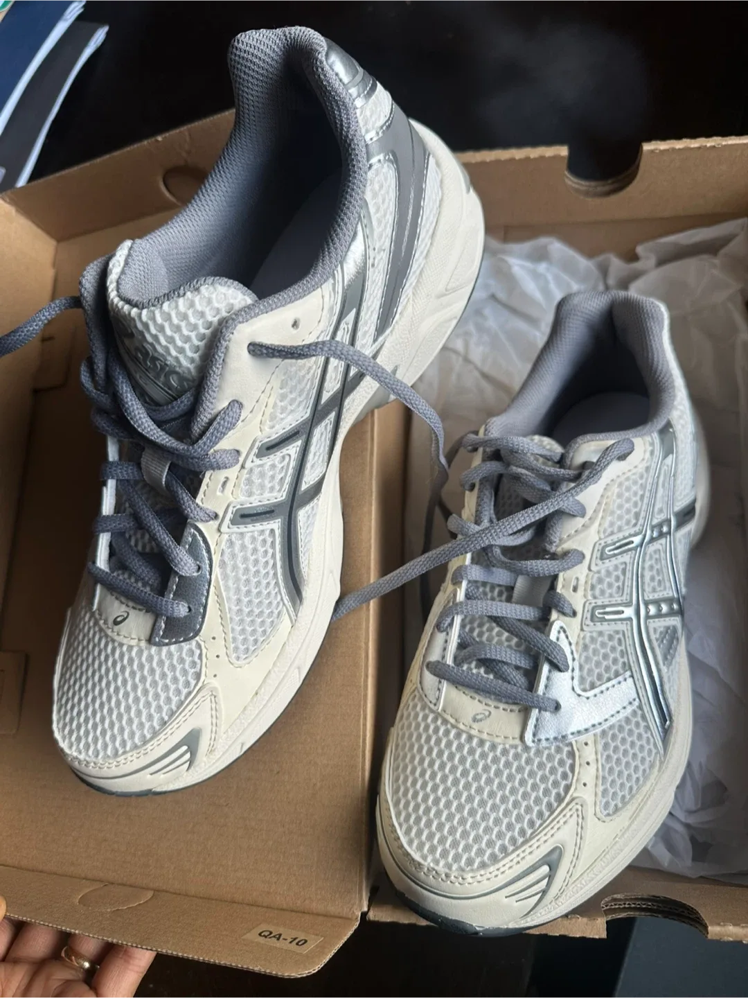 Asics Gel-1130 Cream/Pure Silver, US 8 image indicator(10)