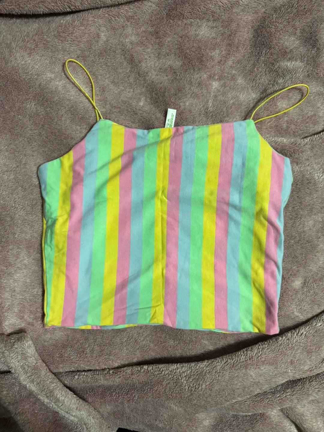Striped Tank Top - Size Small