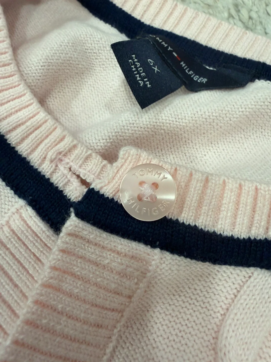 Tommy Hilfiger Girls' Cardigan - Size 6X image indicator(5)