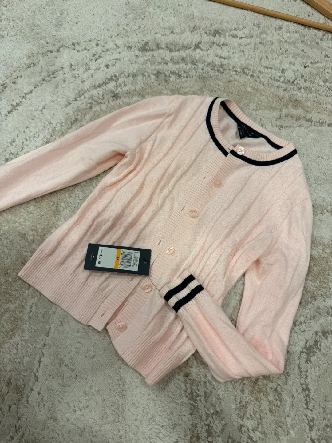 Tommy Hilfiger Girls' Cardigan - Size 6X image indicator(3)