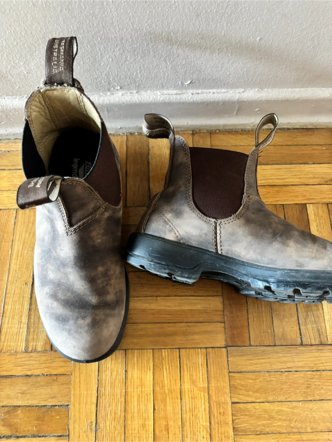 Blundstone 500 Series Brown Leather Boots - Size 9 - photo 2
