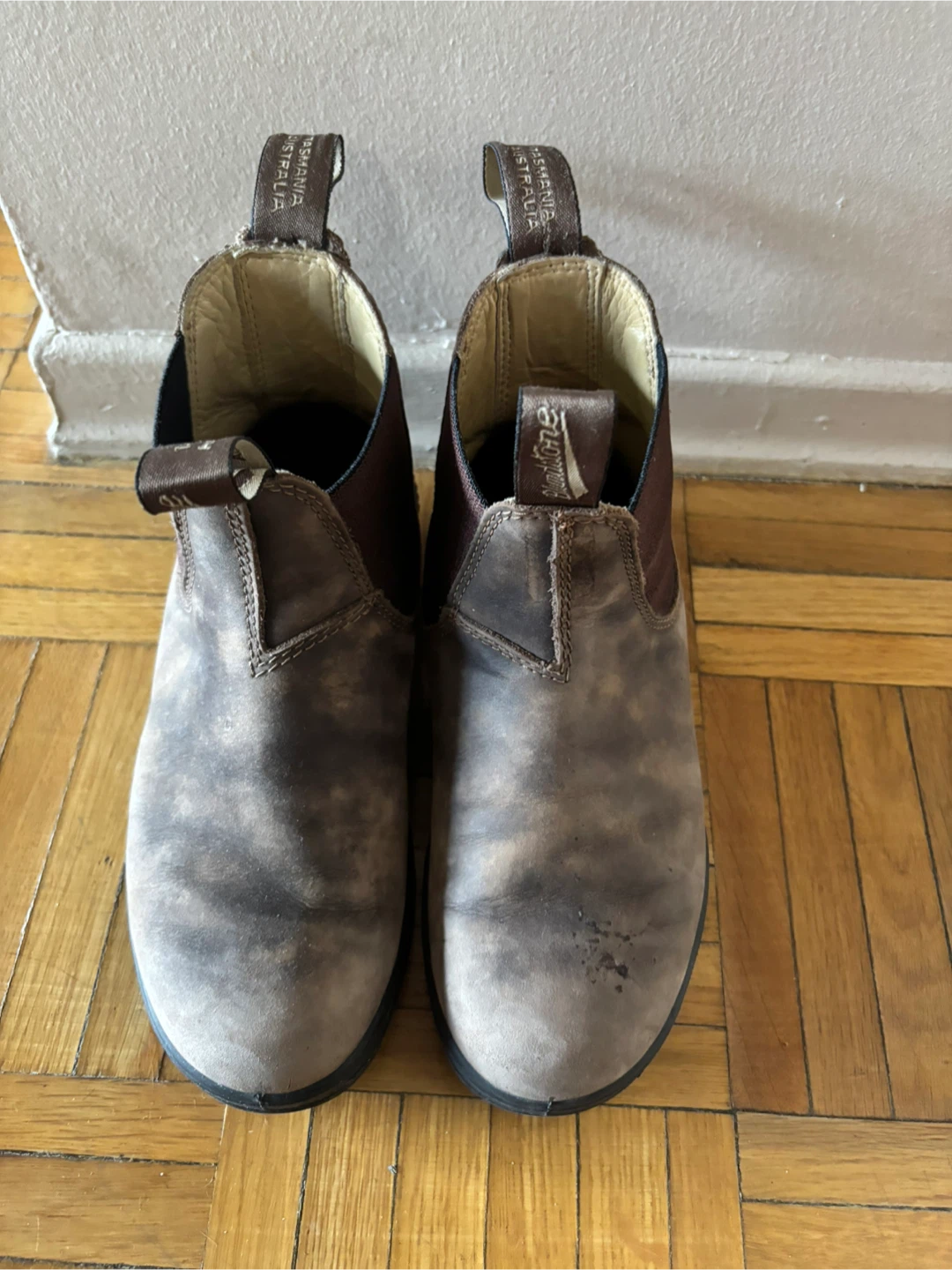 Blundstone 500 Series Brown Leather Boots - Size 9