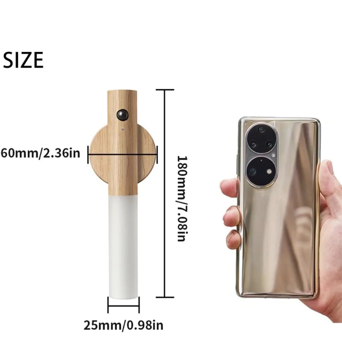 New Pack LED Motion Sensor Night Light image indicator(4)