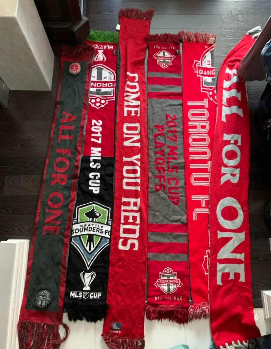 MLS Soccer Scarves - Toronto FC