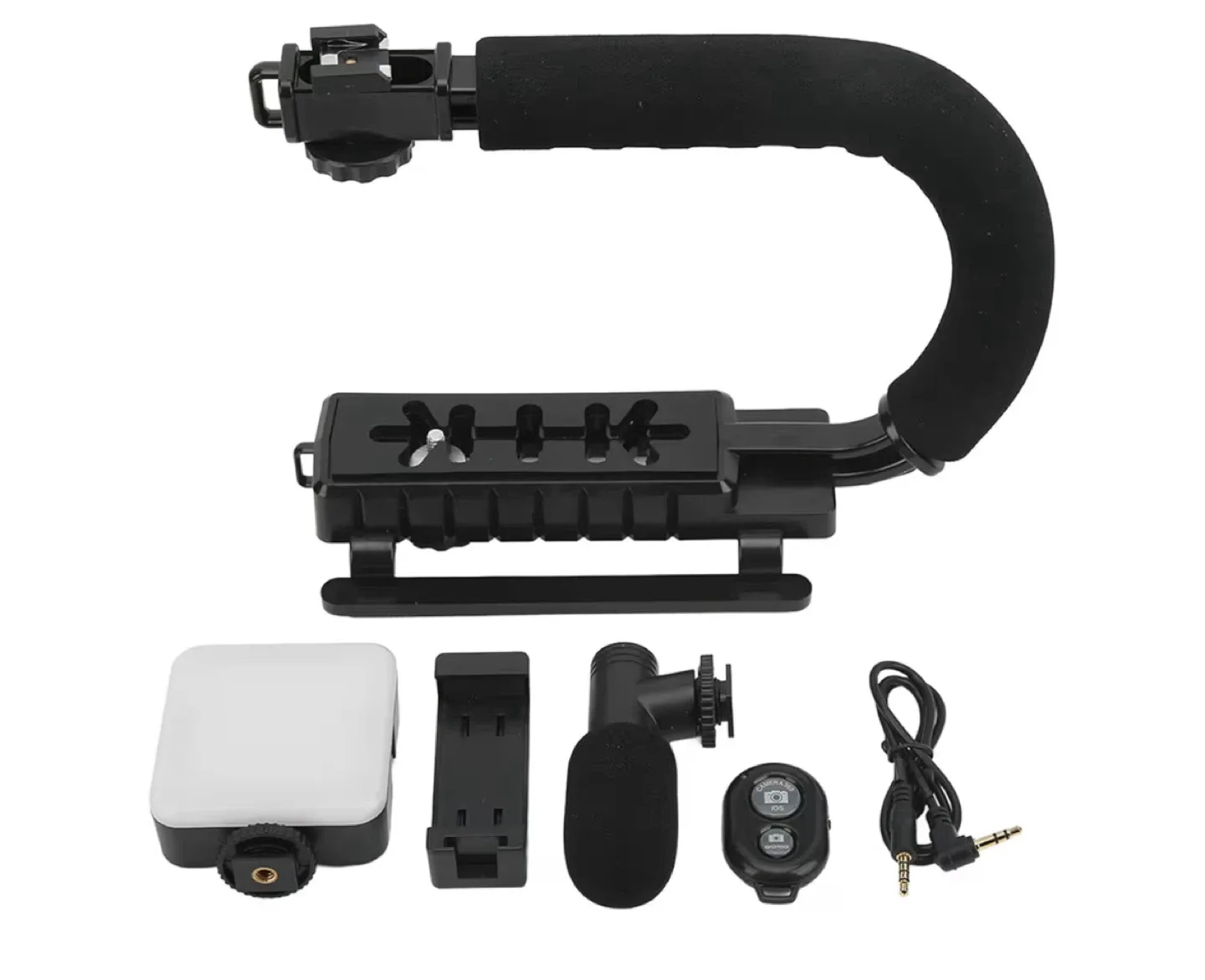 New Pack U/C Shape Portable Handheld Bracket Stabilizer Kit image indicator(5)