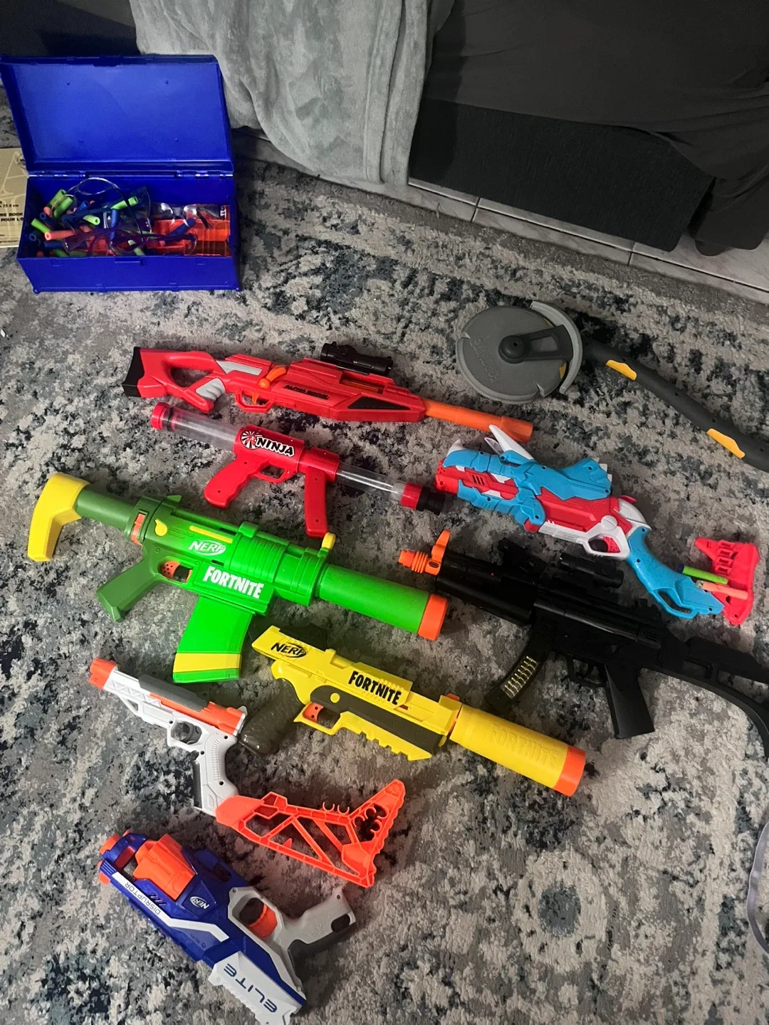 Nerf Guns Lot - Fortnite, Elite, and More!