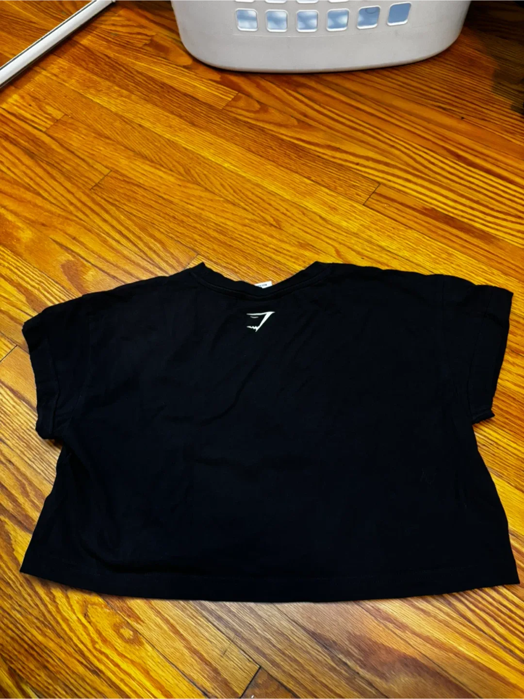 Gymshark Black Crop Top - Size S image indicator(3)