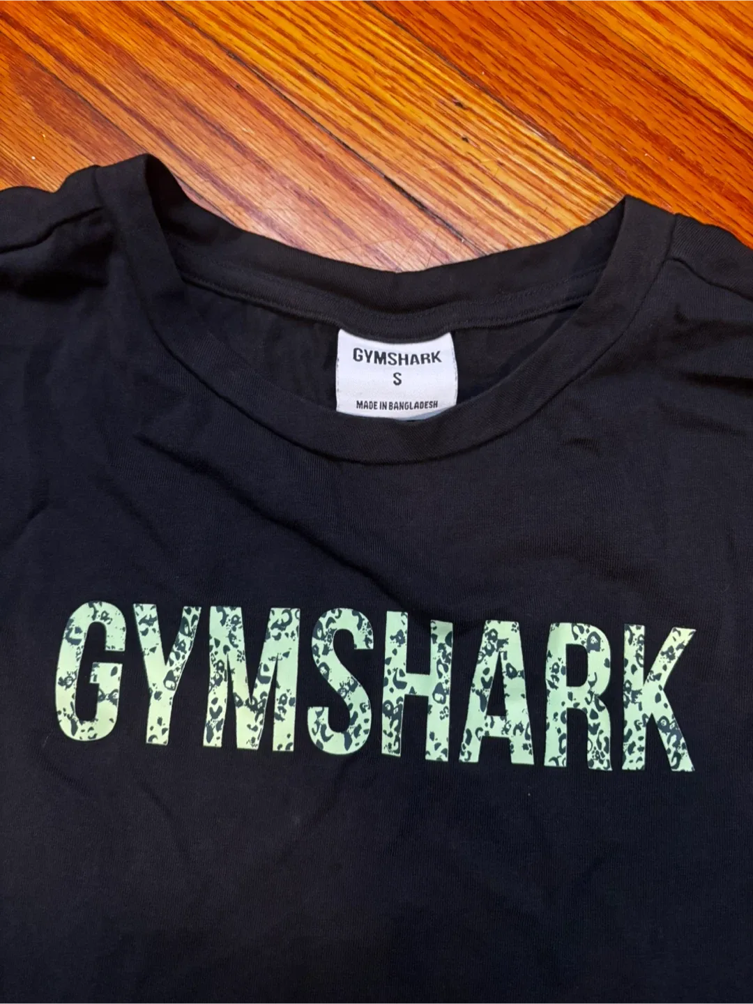 Gymshark Black Crop Top - Size S image indicator(2)