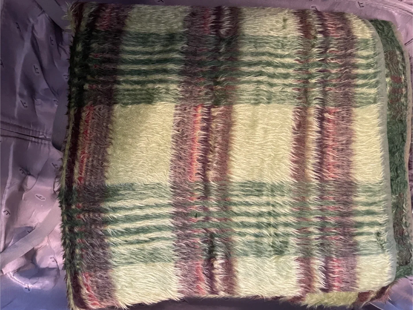 Two Soft Plaid Blankets