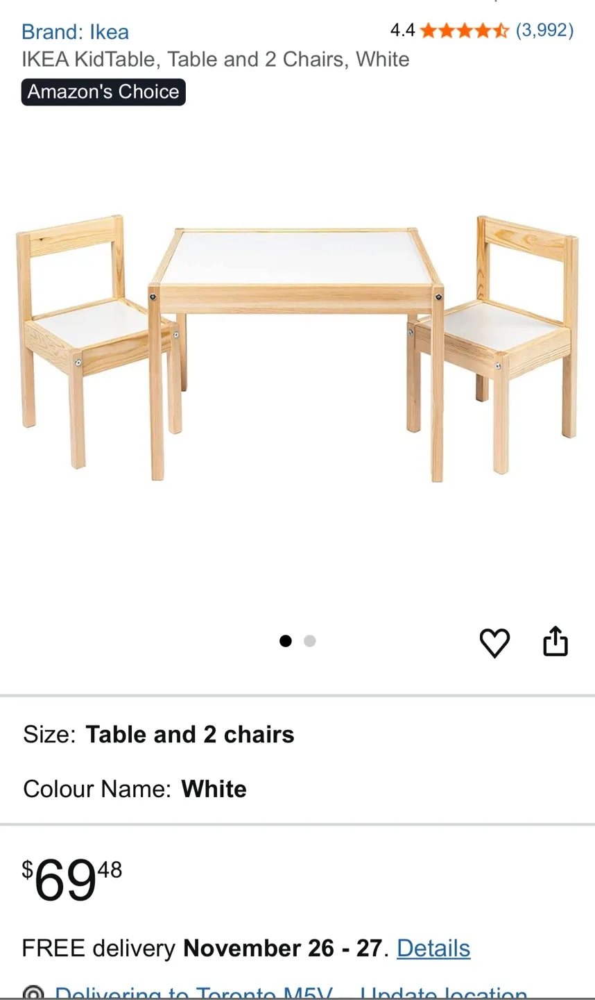 Montessori IKEA Kid Table (please read) image indicator(2)