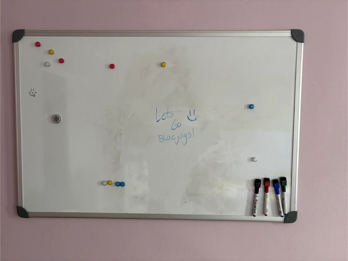 Whiteboard with Markers & Eraser