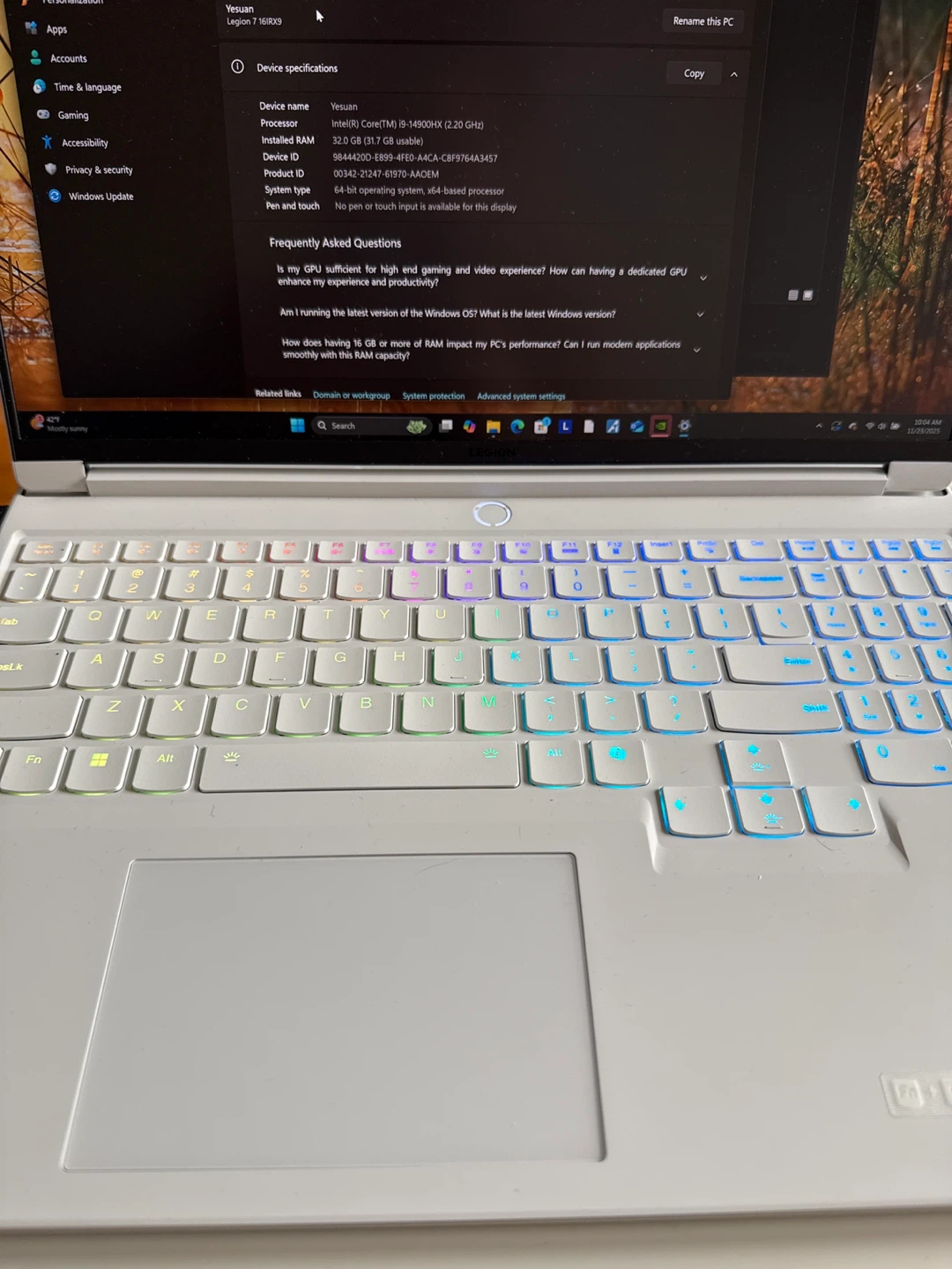 Lenovo Legion 7 - photo 2