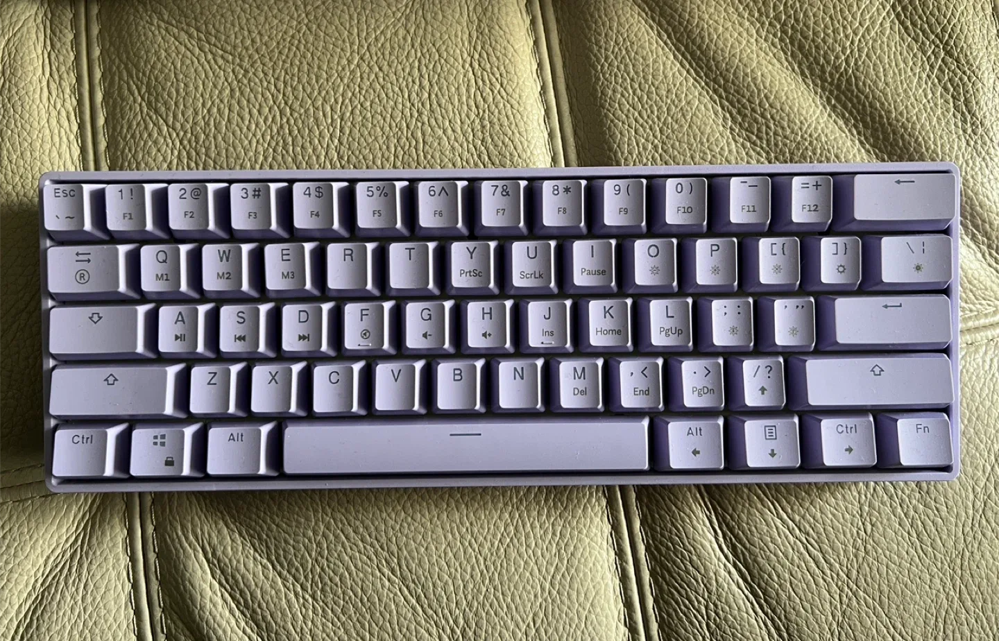 HK Gaming GK61 60% Optical Keyboard - Lilac image indicator(5)
