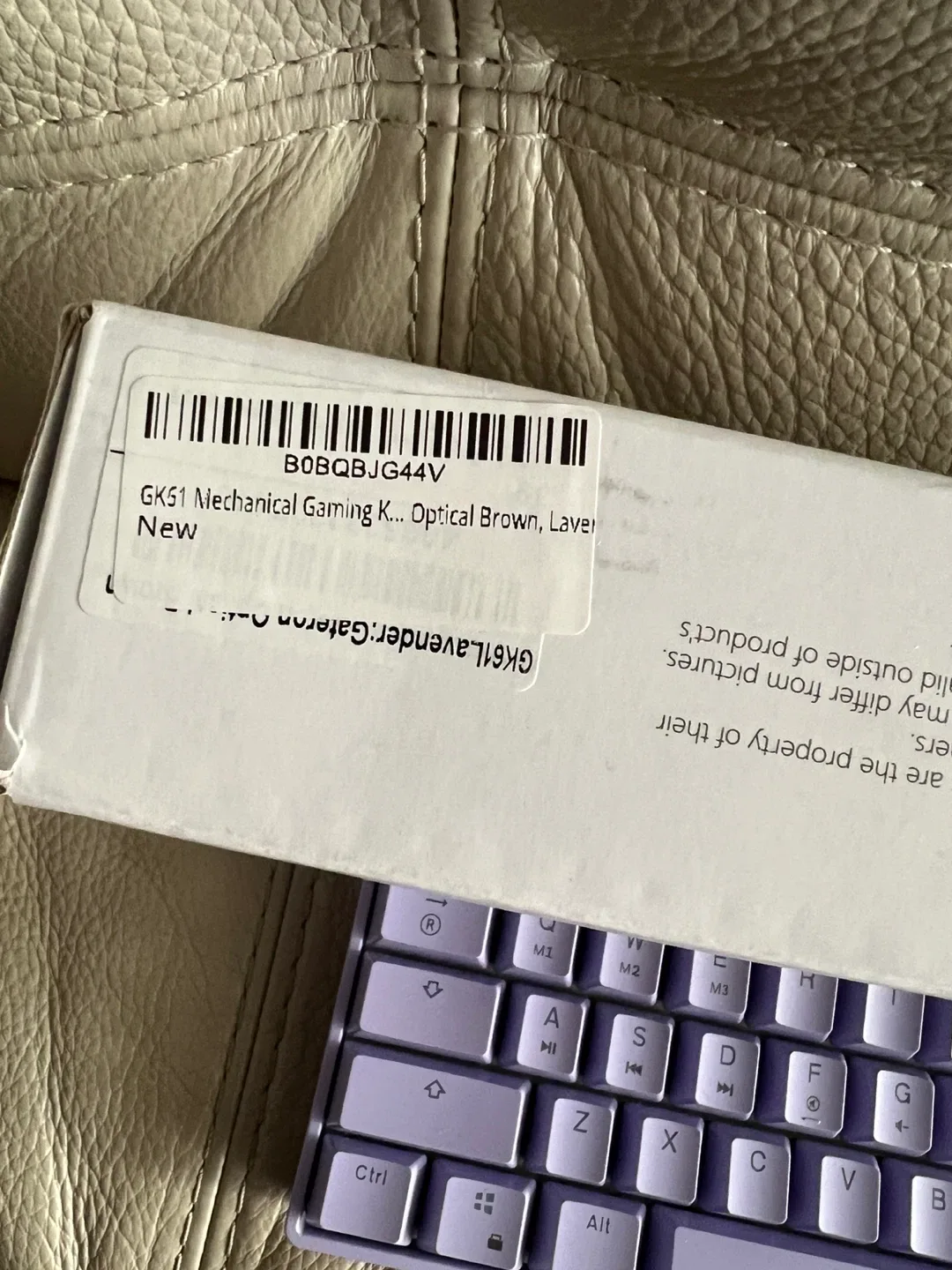 HK Gaming GK61 60% Optical Keyboard - Lilac image indicator(8)