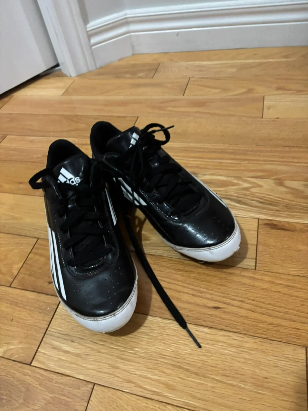 Adidas Black Baseball Cleats