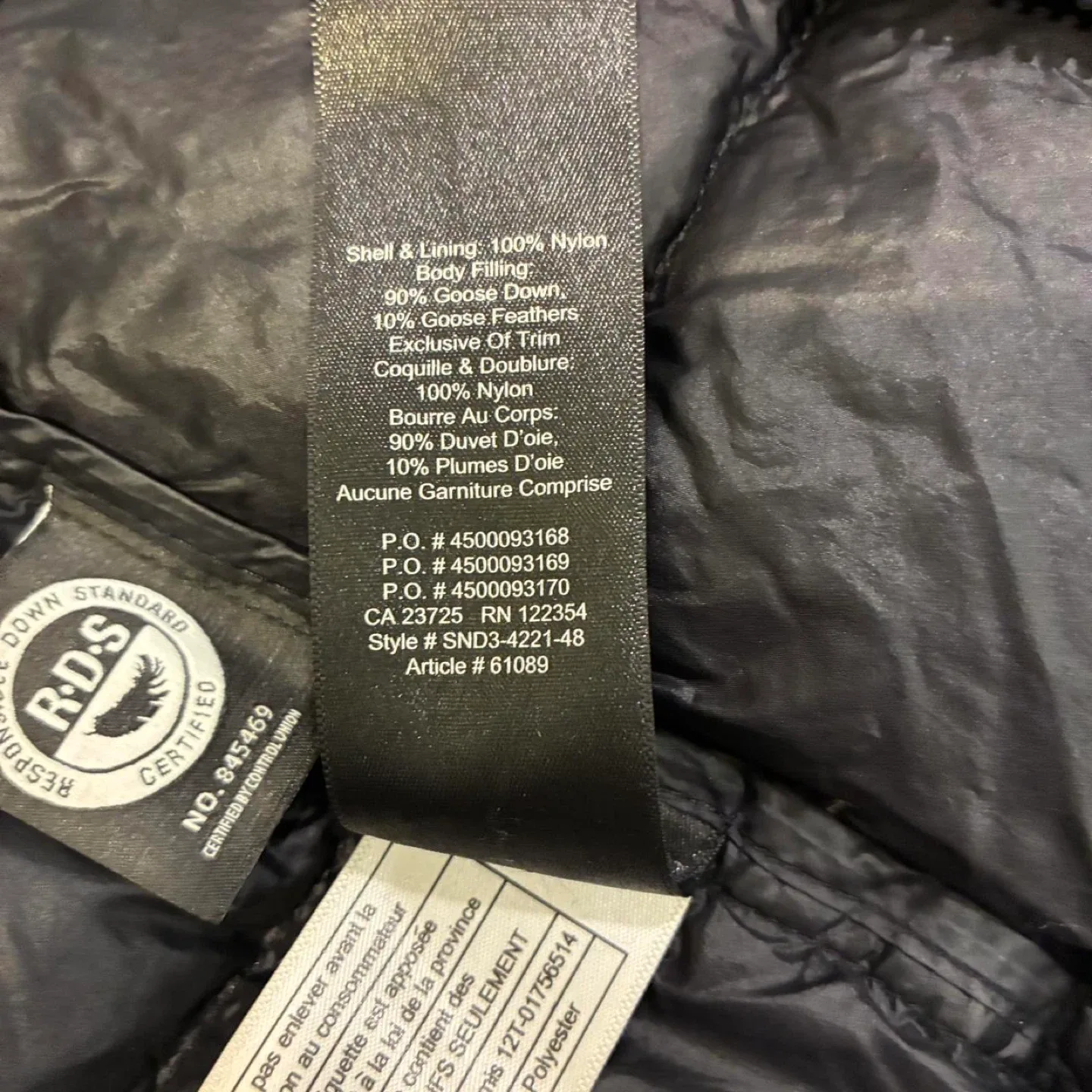 TNA Aritzia Little Puff Down Jacket image indicator(6)