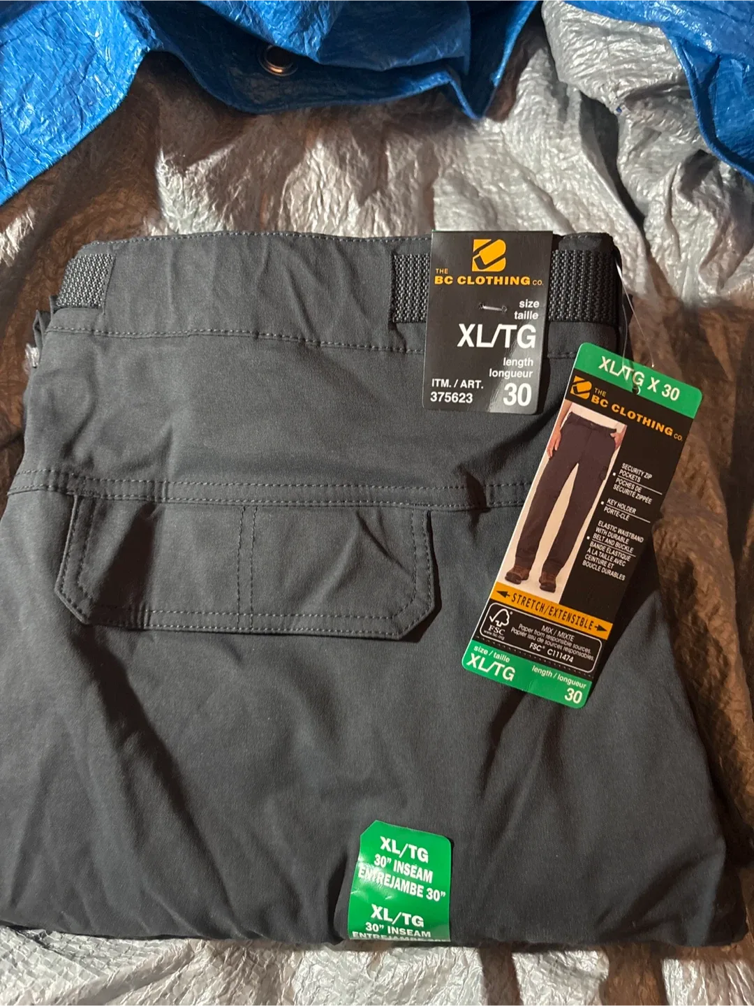 The BC Clothing Co. XL/TG x 30 Pants