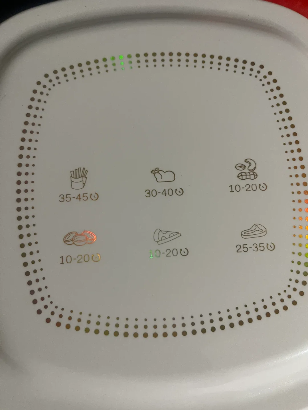 Air Fryer - White & Gold Accents image indicator(3)