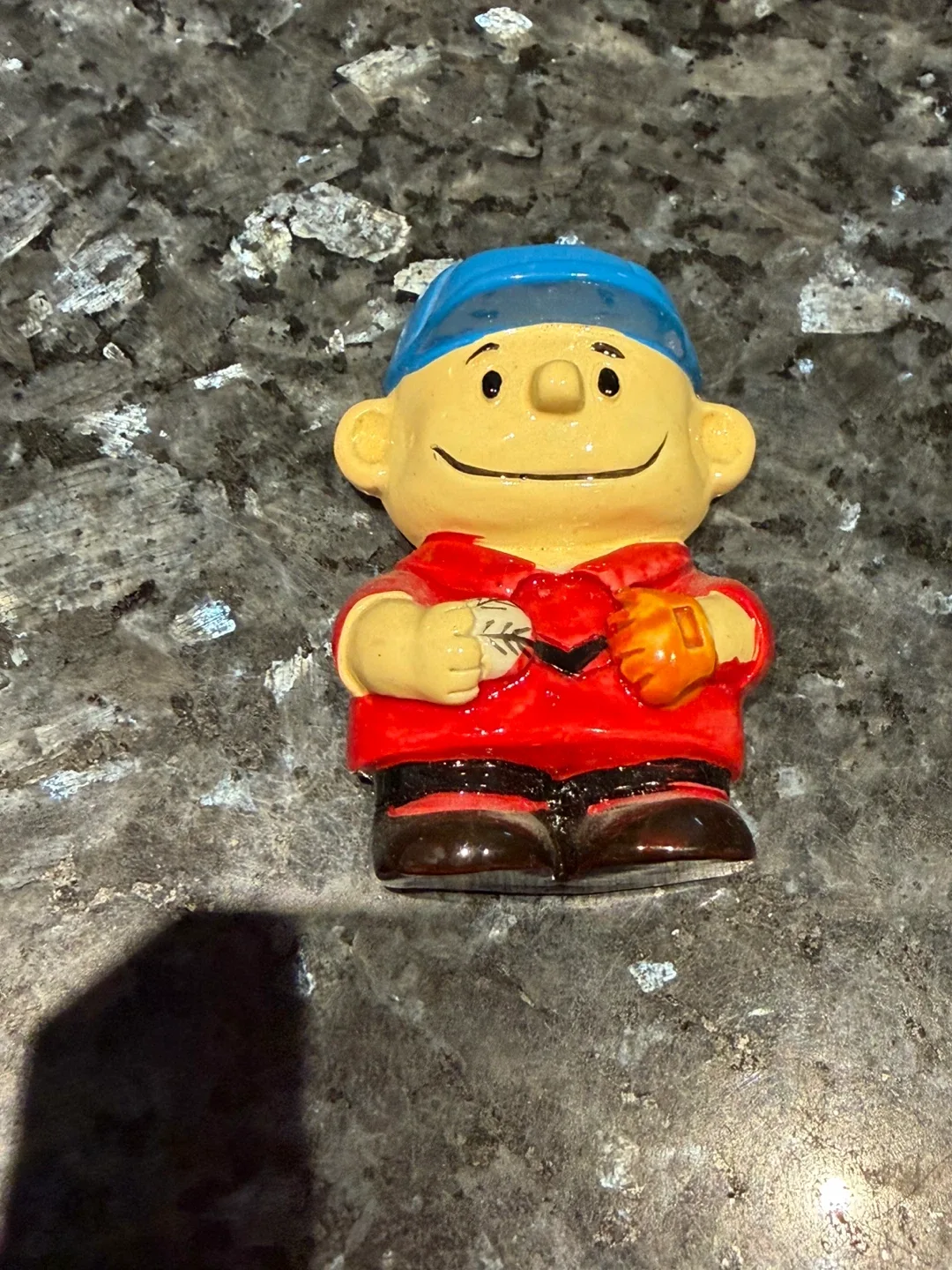Vintage 1966 Peanuts Charlie Brown Magnet
