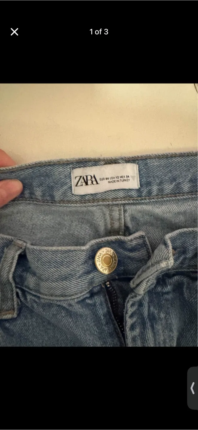 Zara Wide Leg Jeans - Size 12