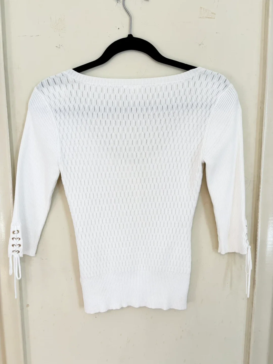 Guess White Knit Cardigan - Size M image indicator(2)