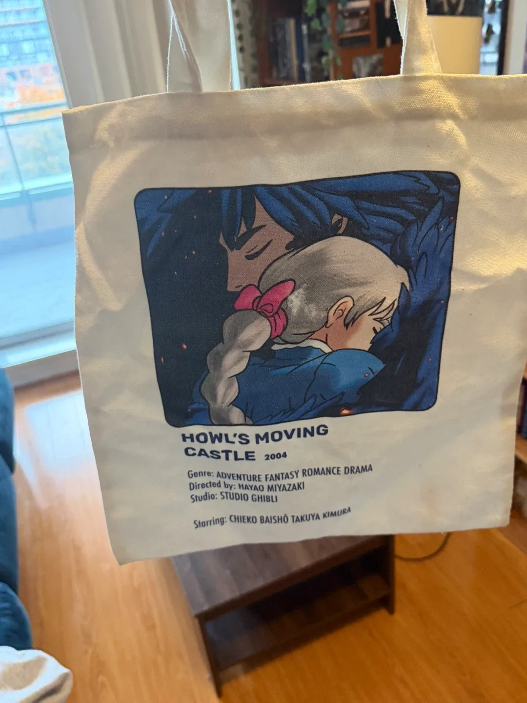 Howl's Moving Castle Studio Ghibli Tote Bag