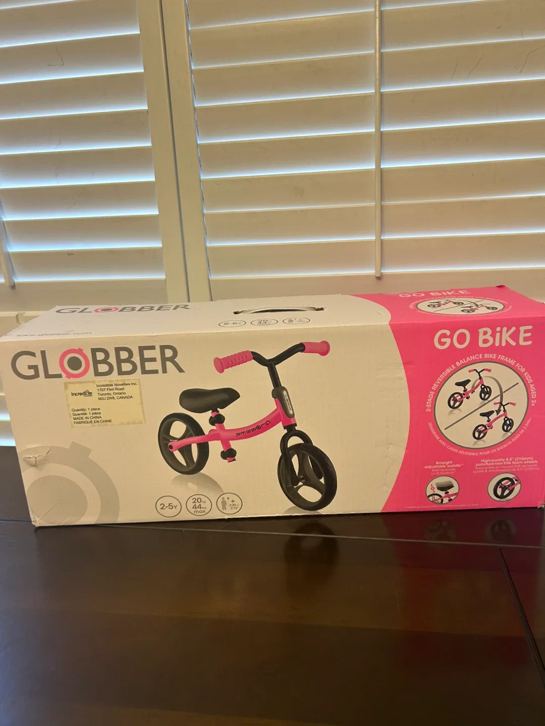 Globber Go Bike Balance Bike - Ages 2-5