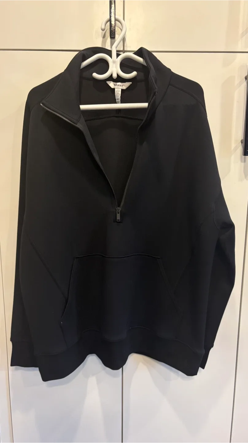 Spanx 1/2 zip sweatshirt image indicator(5)
