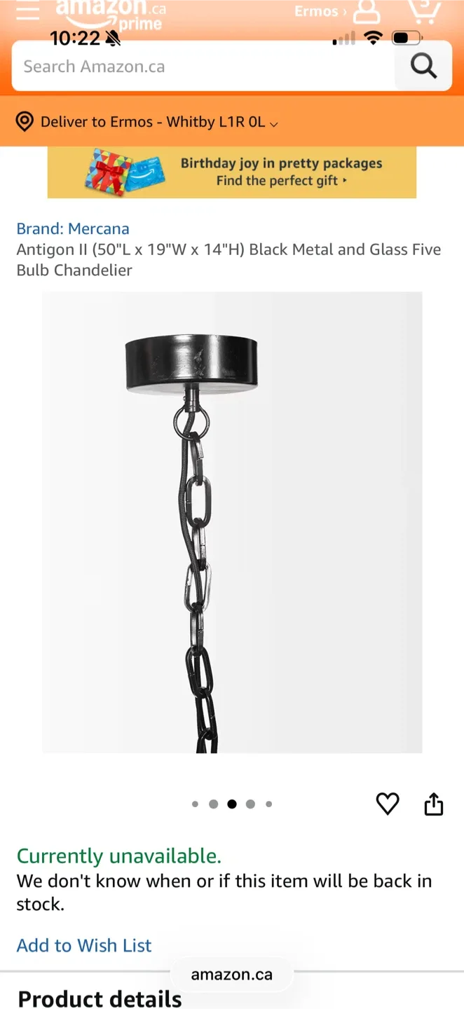 Mercana Antigon I Chandelier - New in Box! image indicator(4)