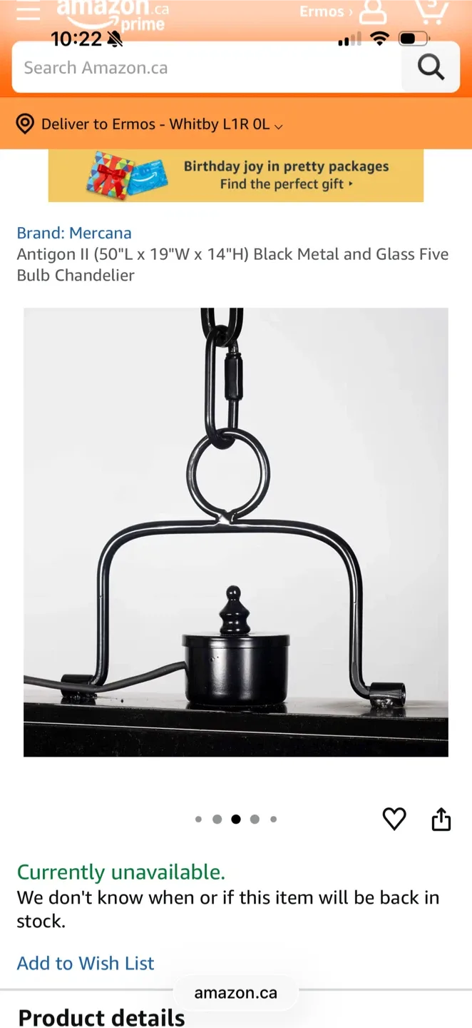 Mercana Antigon I Chandelier - New in Box! image indicator(3)