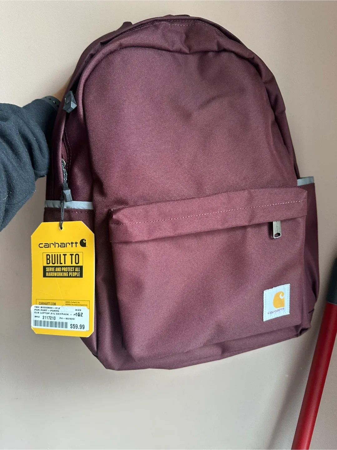 Carhartt Classic Backpack - Burgundy image indicator(3)