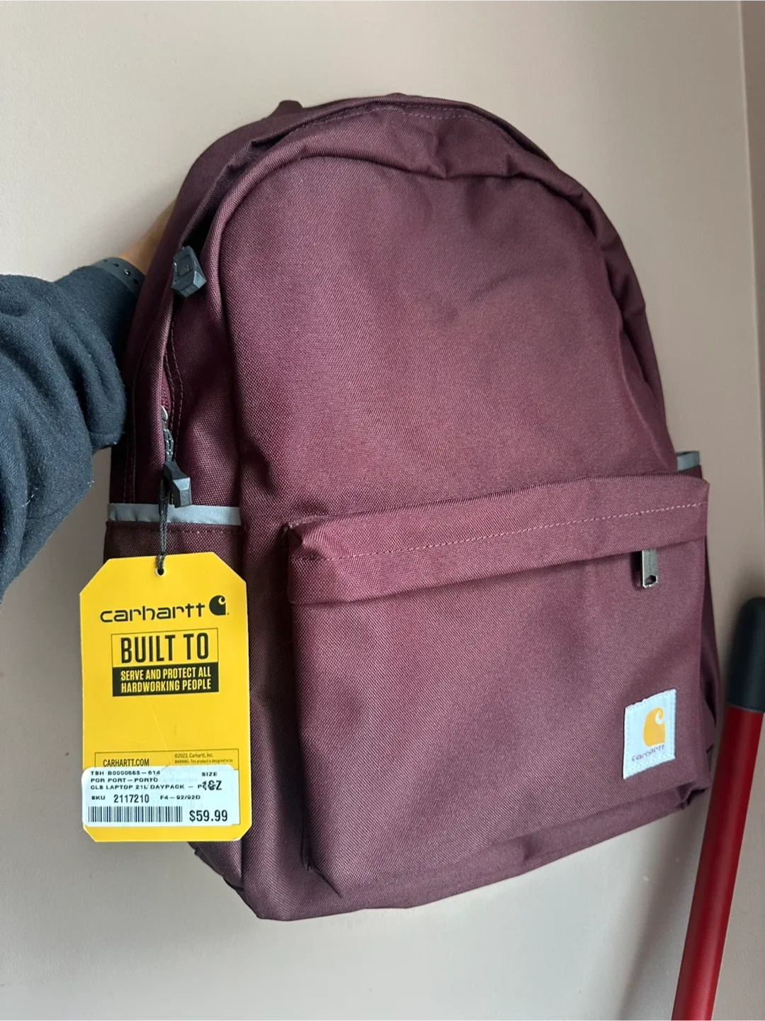 Carhartt Classic Backpack - Burgundy image indicator(4)