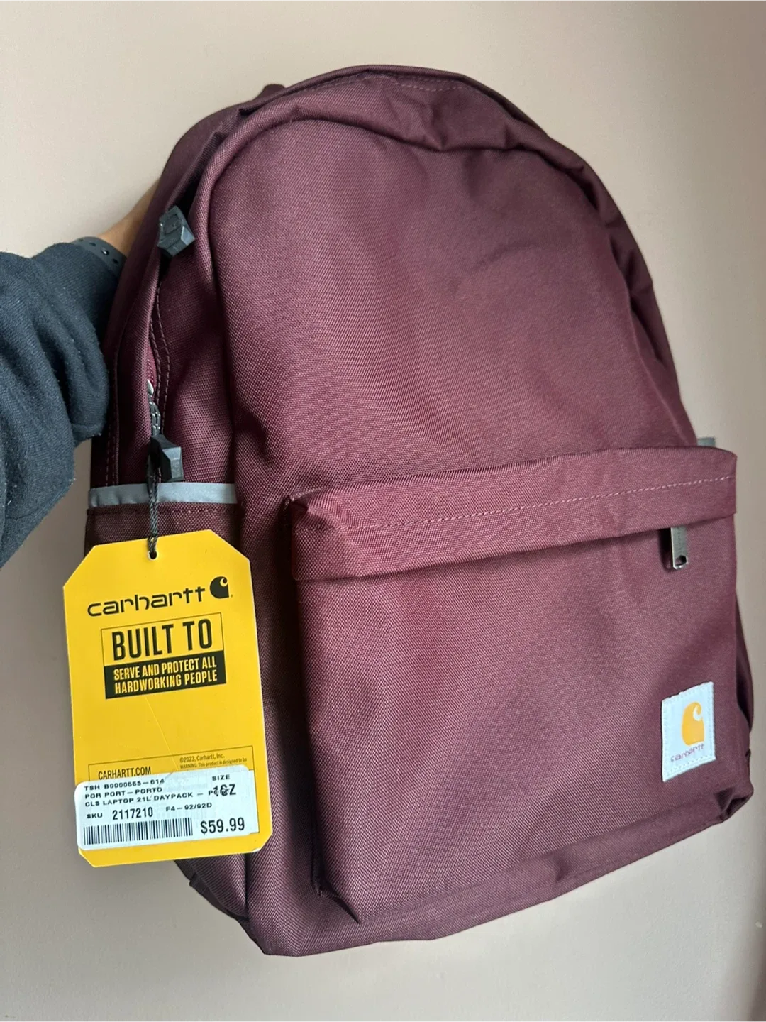 Carhartt Classic Backpack - Burgundy image indicator(1)