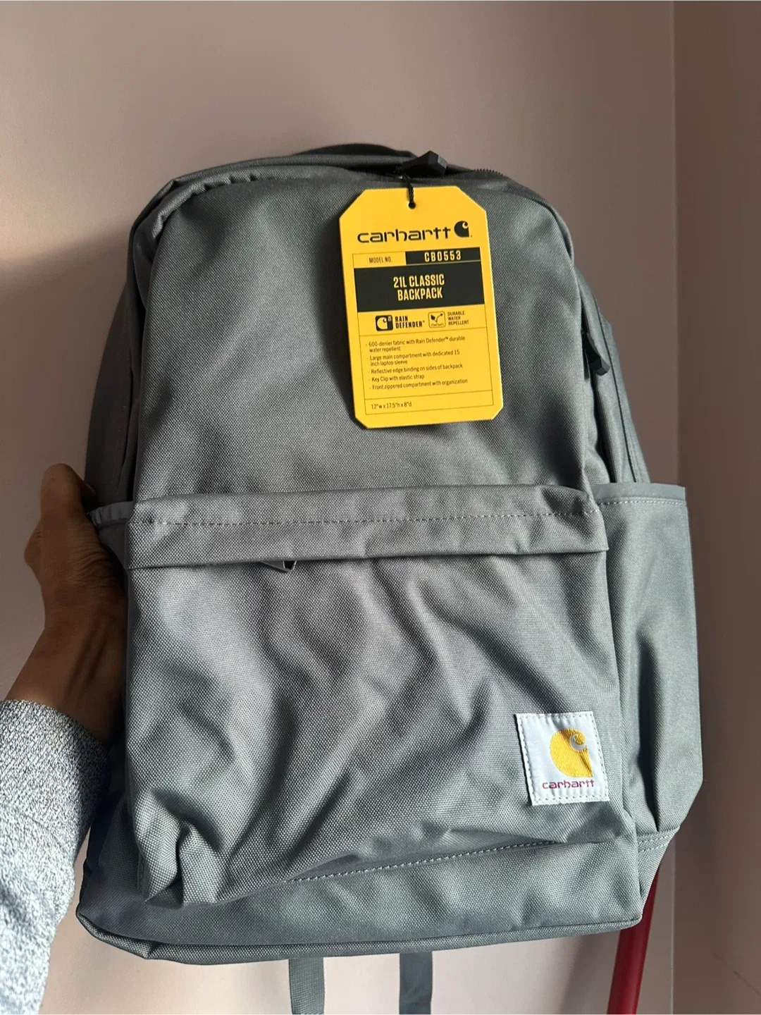 Carhartt Built To Last Backpack - Grey