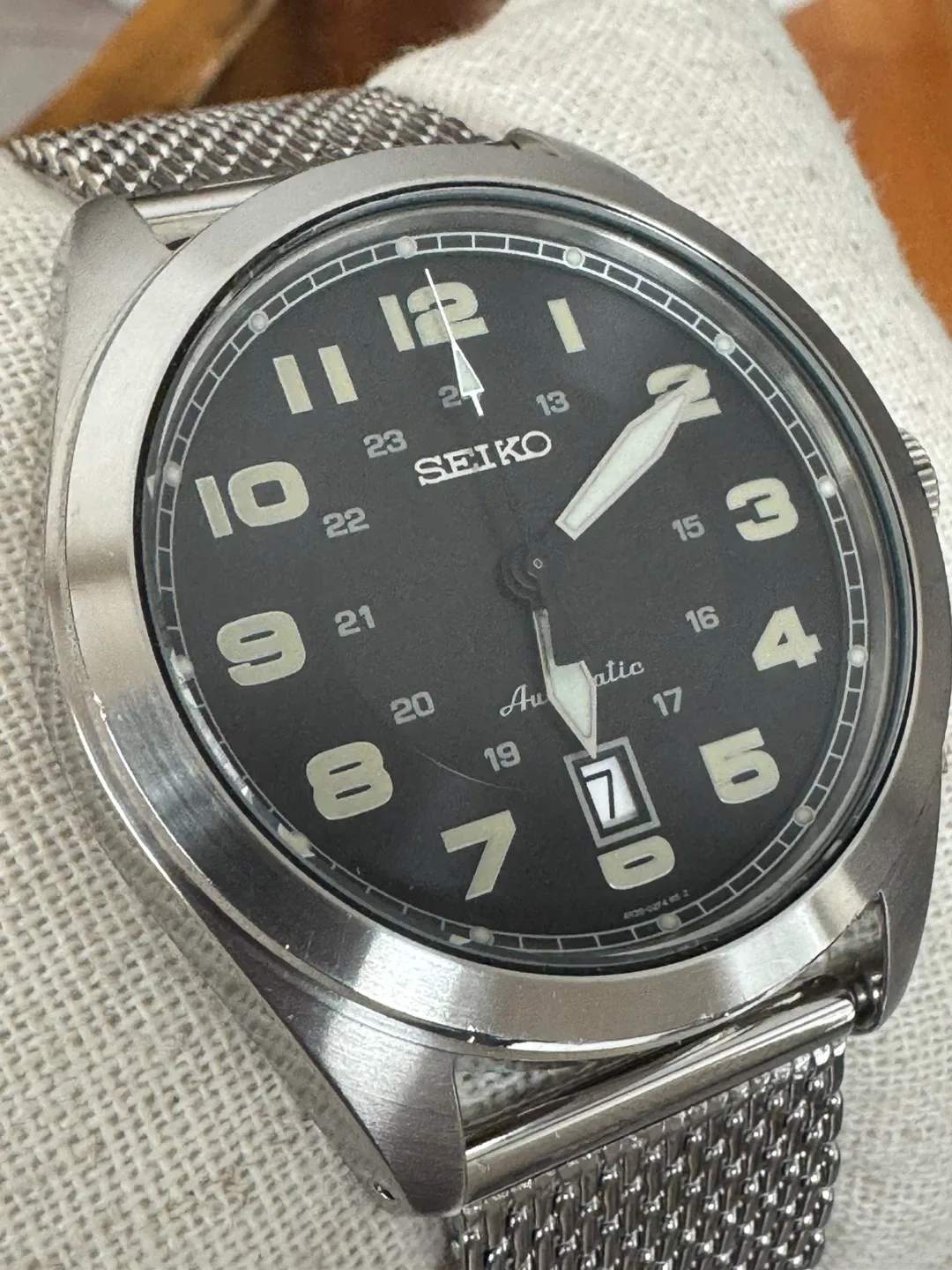 Seiko 43mm Automatic Field Watch SRPC85 4R35-02W0