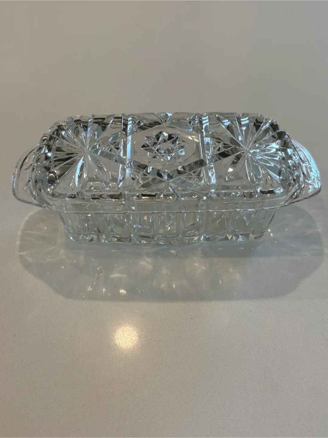 Anchor Hocking Glass Butter Dish For Sale
