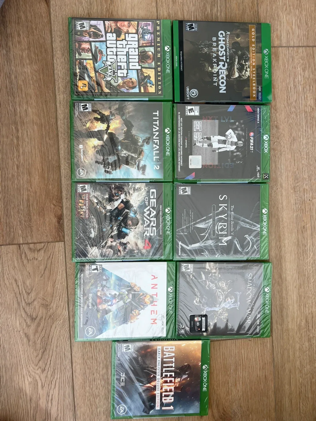 Xbox One Game Bundle: GTA, FIFA 21, & More!