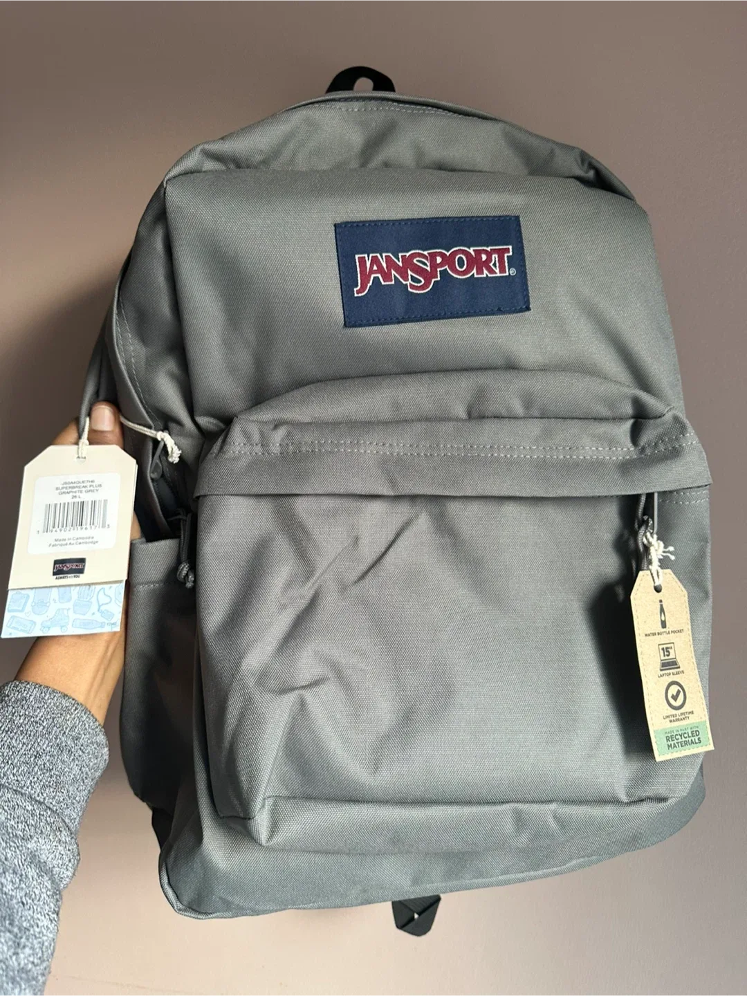Jansport Backpack - Grey