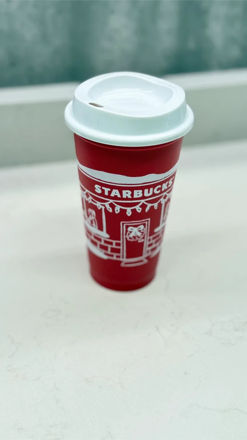 Starbucks Red Holiday Travel Tumbler - 16 fl oz
