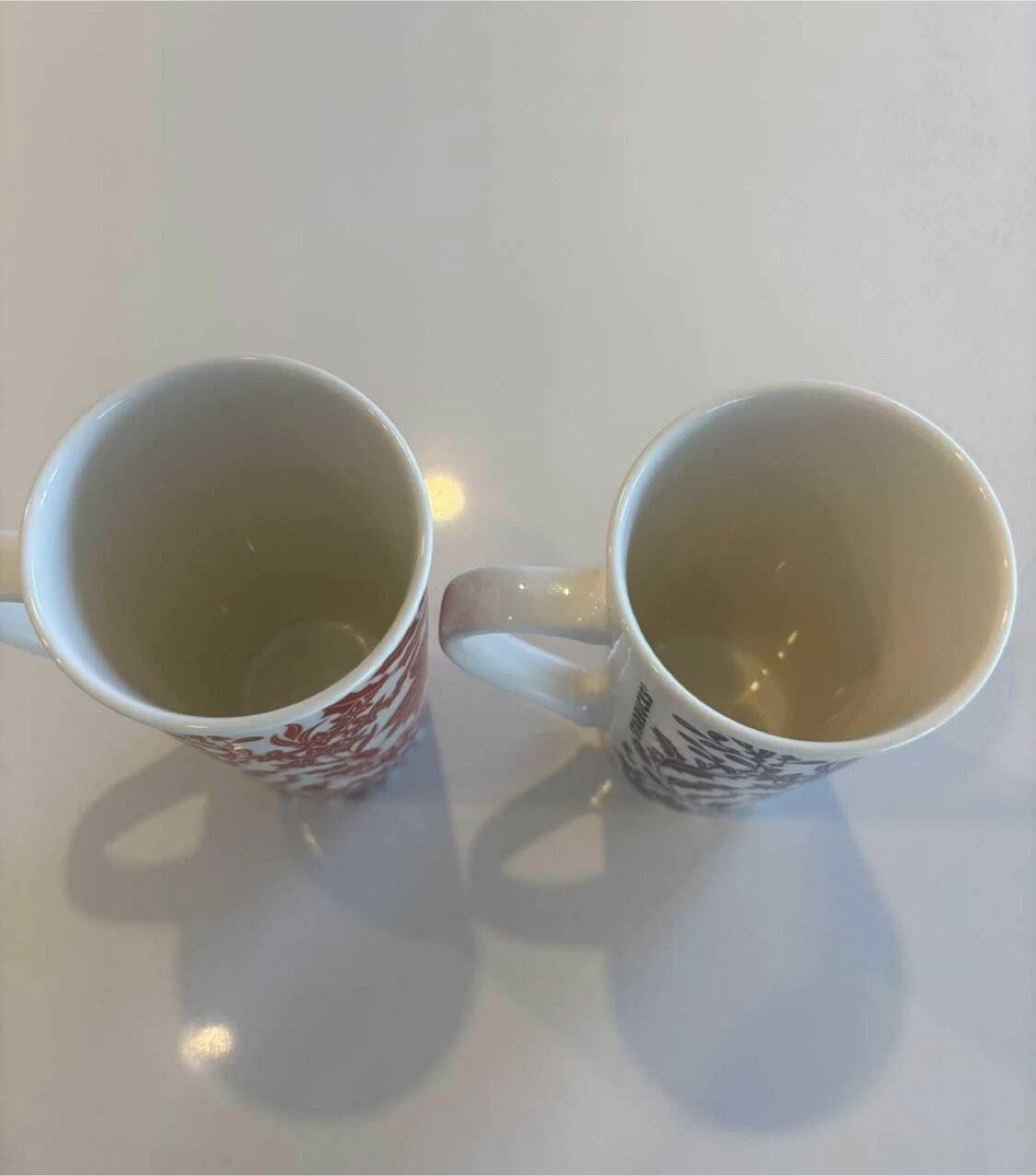 Starbucks 2017 Poinsettia 18 oz Christmas Mugs For Sale - photo 3