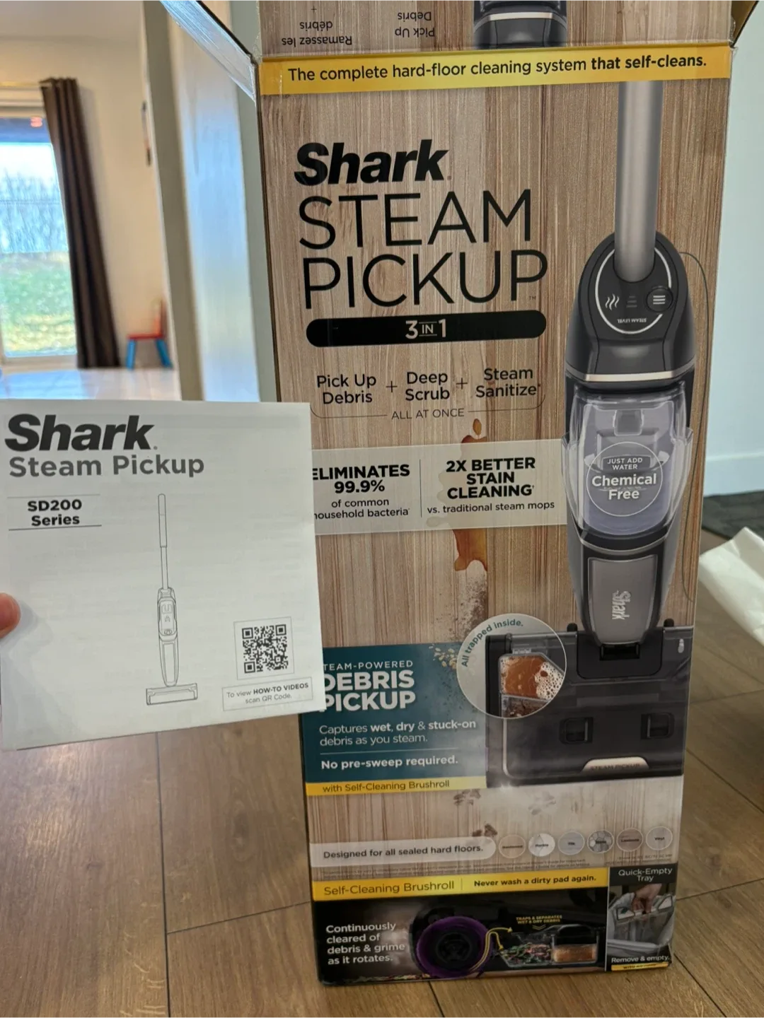 Shark Steam Pickup 3 in 1 SD200 Series image indicator(2)