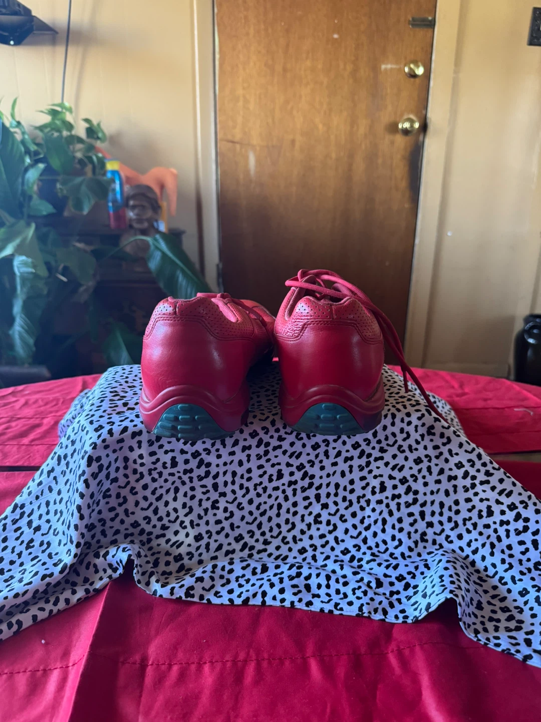 Red Leather Shoes - photo 5