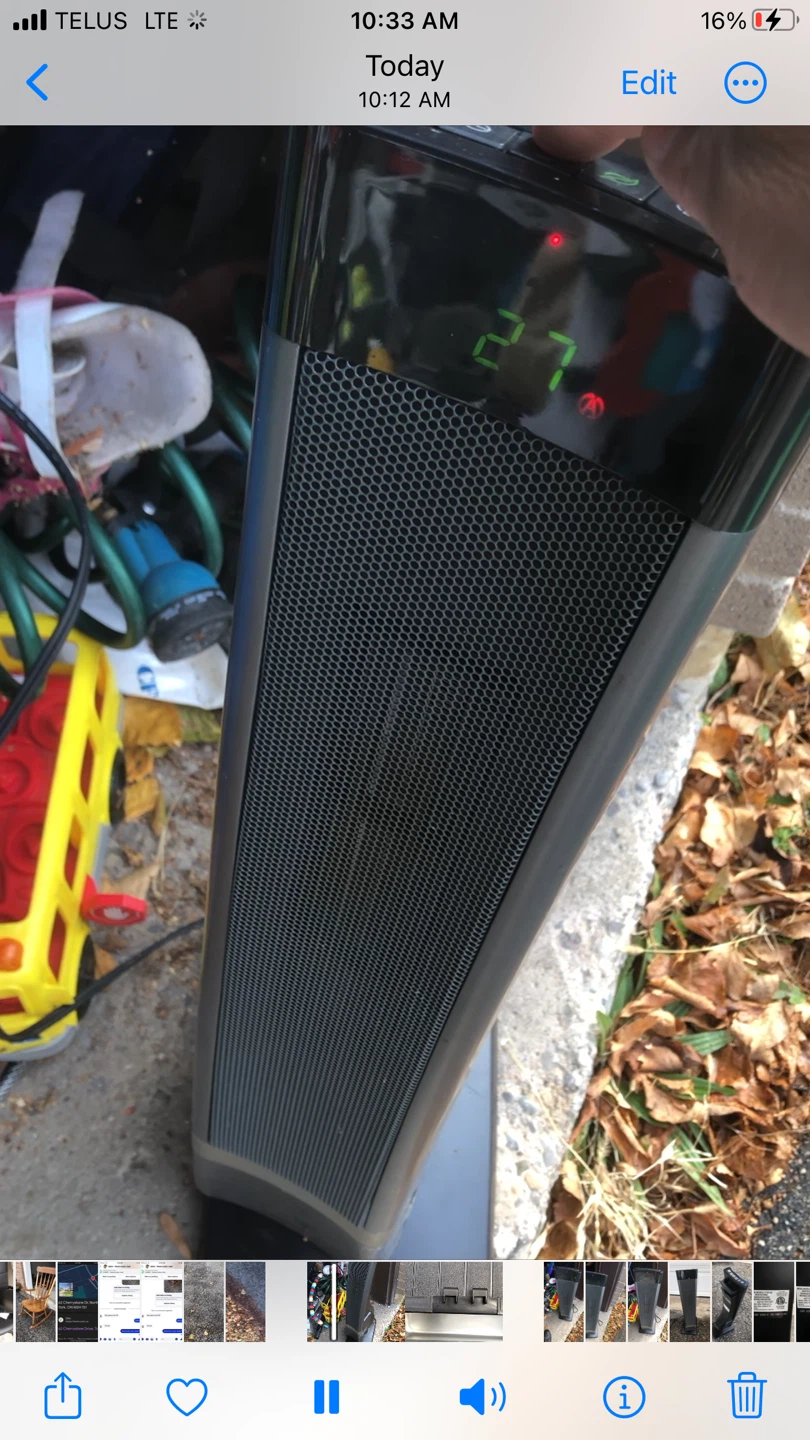 Lasko CT30710C Movable Air Heater - photo 5