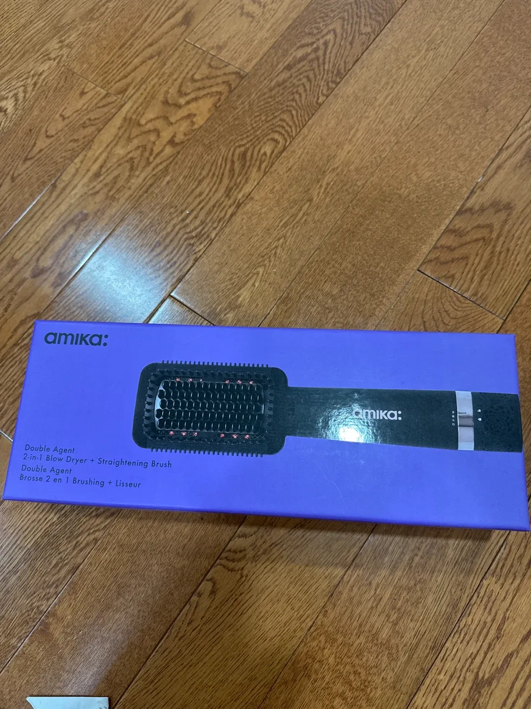 Amika Double Agent 2-in-1 Blow Dryer + Straightening Brush